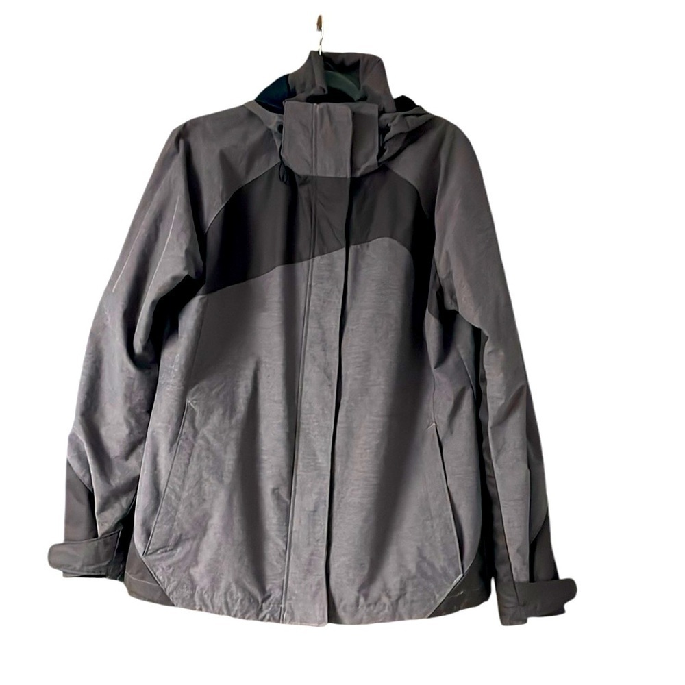 Columbia size large interchange brown jacket